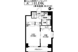 アーバネックス南森町間取り図面