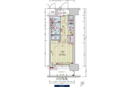 プレサンス新大阪イオリア間取り図面