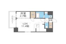 アプリーレ中之島間取り図面