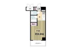 クレール東天満間取り図面