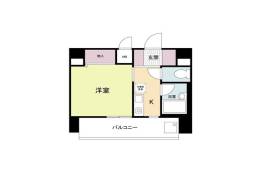 クレール東天満間取り図面