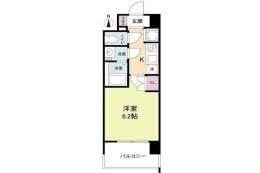 エス・キュート梅田東間取り図面