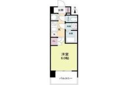 エス・キュート梅田東間取り図面