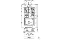 プレサンス天満橋チエロ間取り図面