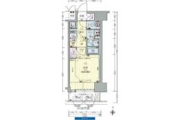 プレサンス梅田Ⅱ間取り図面