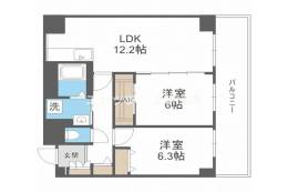 レジディア西天満間取り図面