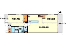 ガルデン穂波間取り図面