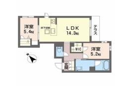シャーメゾン アプリクス間取り図面