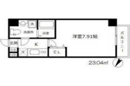 ウインズコート西梅田Ⅱ間取り図面