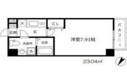 ウインズコート西梅田Ⅱ間取り図面