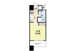 プラウドフラット新大阪間取り図面