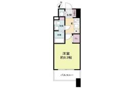 プラウドフラット新大阪間取り図面