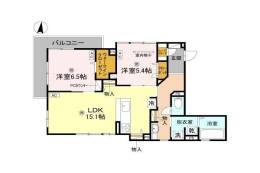 ブランノワール高槻間取り図面