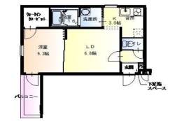 フジパレス東三国Ⅲ番館間取り図面