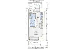 エステムコート新大阪Ⅷレヴォリス間取り図面