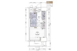 エステムコート新大阪Ⅷレヴォリス間取り図面