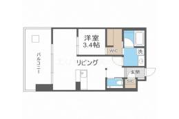 ベネチア天満橋間取り図面