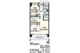 ルチューレ西梅田間取り図面