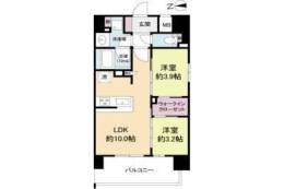 ソルレヴェンテ新梅田間取り図面