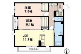 メイプルコート菅原間取り図面