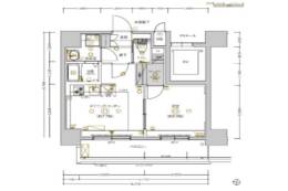 CREST　TAPP新大阪間取り図面
