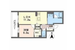 シャーメゾン ソルコート 上中条間取り図面