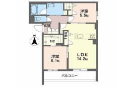 シャーメゾン ソルコート 上中条間取り図面