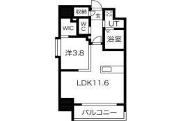 アバンティうめきた間取り図面