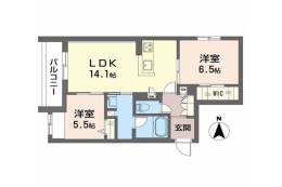 シャーメゾン ベル プレジール間取り図面
