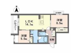 シャーメゾン ベル プレジール間取り図面