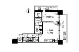 ザ・パークハビオ天満橋間取り図面