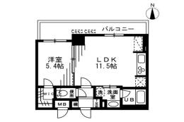 ザ・パークハビオ天満橋間取り図面