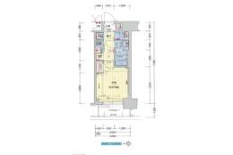 プレサンス梅田東グラッド間取り図面