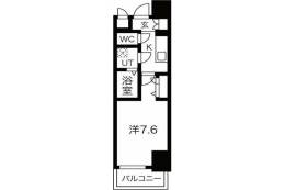 レジュールアッシュ梅田リュクス間取り図面