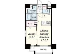 セレーナ コンフォルト天神橋間取り図面