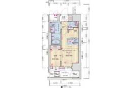 ソルテラスOSAKA千里丘駅前間取り図面