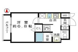 コンフォート滝川公園間取り図面