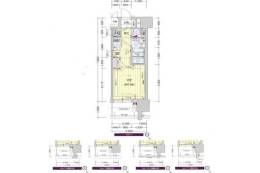 プレサンス梅田東アルファ間取り図面