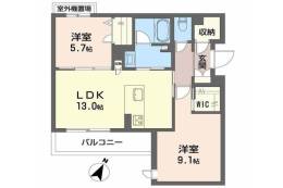 シャーメゾン ラヴィ間取り図面