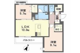 シャーメゾン ラヴィ間取り図面