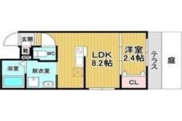 リアコート千里丘ⅠNORTH間取り図面