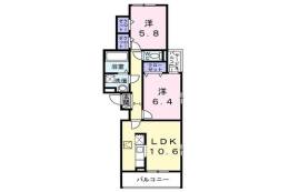 ユニゾン安満　Ｂ棟間取り図面