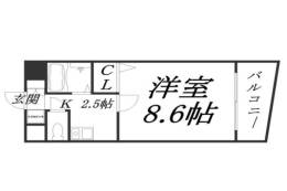 クリアコートＵパート５間取り図面
