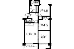 メゾン茨木主原2号棟間取り図面