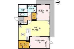 D-residence南茨木Ⅱ間取り図面