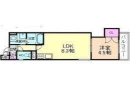 クリエオーレ淡路Ⅱ間取り図面