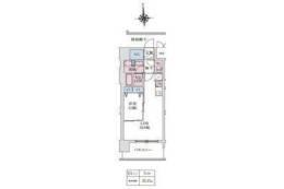 スプランディッド大阪EAST間取り図面
