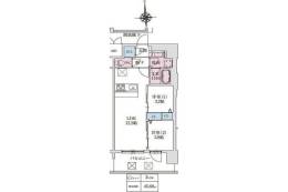 スプランディッド大阪EAST間取り図面