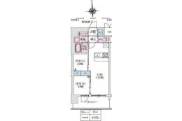 スプランディッド大阪EAST間取り図面