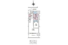 スプランディッド大阪EAST間取り図面
